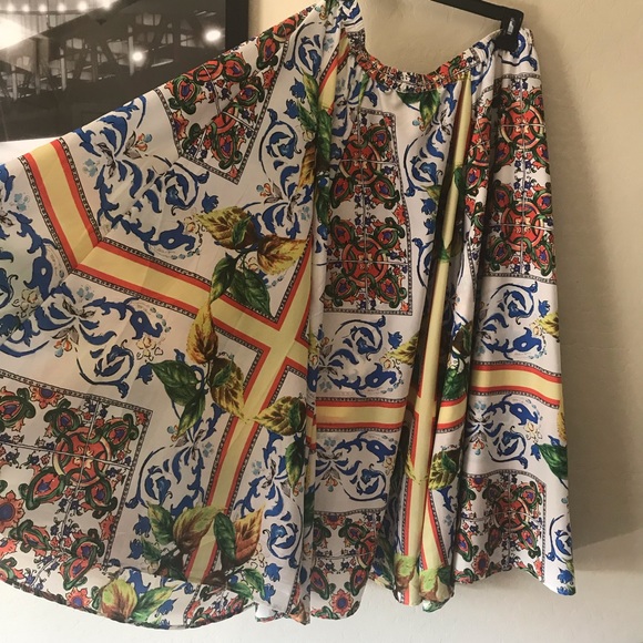 NWT Spense Multi-Color Maxi Skirt | XL - Picture 3 of 4